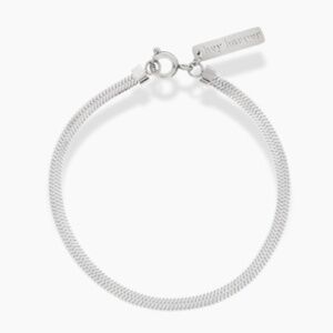 Hey Harper Nassau Silver Bracelet - Large 6.5"